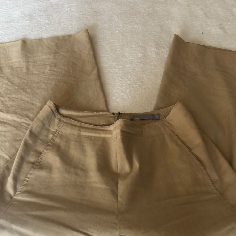 Vince wide leg cropped pants